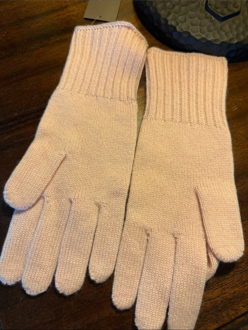 J.Jill Light Pink Cashmere Gloves NWT